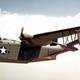 A Martin PBM-3 Mariner in flight ca 1942 (US Navy)